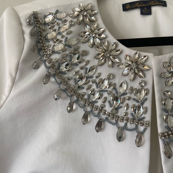 Brooks Brothers jeweled jacket/blazer size 8 - Picture 3 of 10